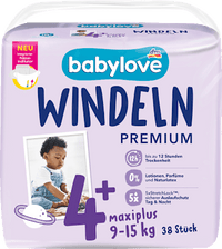Windeln Premium Gr. 4+ maxiplus (9-15 kg), 38 St