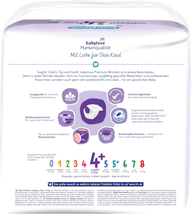 Premium luiers maat 4+, Maxiplus, 9-15 kg, 38 stuks