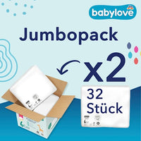 Premium luiers maat 6 XL (15-20 kg), Jumbo Pack, 64 stuks