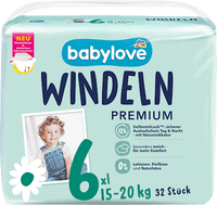 Windeln Premium Gr. 6 XL (15-20 kg), 32 St