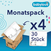 babylove Windeln Premium Gr. 7 xxl (16+ kg) Monatspack, 120 St