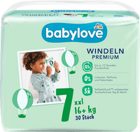 Premium Luiers Maat 7 XXL 16+ kg, 30 stuks