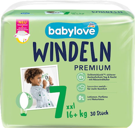 Windeln Premium Gr. 7 XXL (16+ kg), 30 St