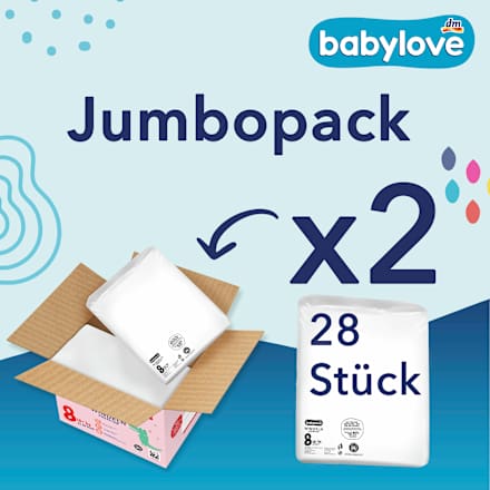 Windeln Premium Gr. 8 (18+ kg) Jumbopack, 56 St