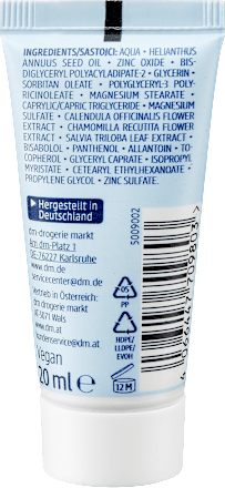 Wundschutzcreme sensitive Calendula, Reisegröße, 20 ml