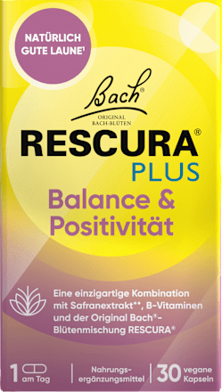 Bachblüten Balance & Positivität Kapseln, 30 St