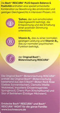 Bachblüten Balance & Positivität Kapseln, 30 St