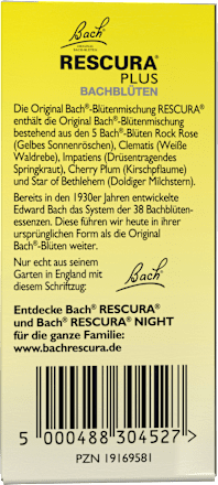 Bachblüten Mentale Balance Tropfen, 10 ml