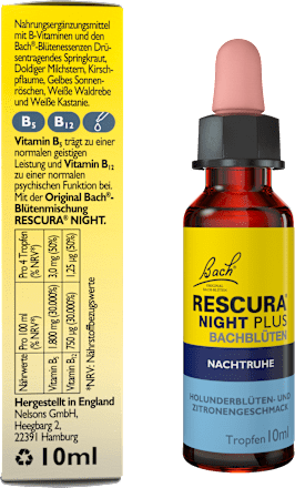 Bachblüten Nachtruhe Tropfen, 10 ml