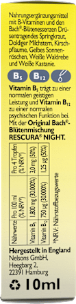 Bachblüten Nachtruhe Tropfen, 10 ml