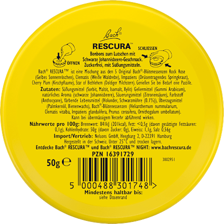Bachblüten Pastillen, 50 g