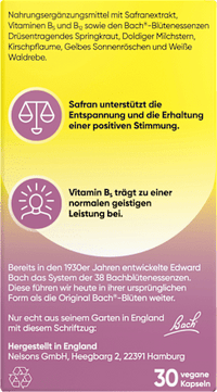 Balance & Positivität Bachblüten Kapseln, 30 St