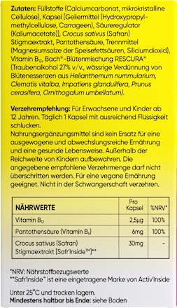 Balance & Positivität Bachblüten Kapseln, 30 St