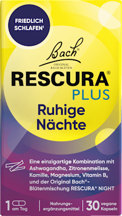 Ruhige Nächte Bachblüten Kapseln, 30 St