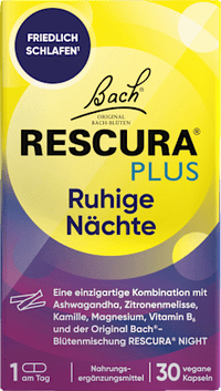 Ruhige Nächte Bachblüten Kapseln, 30 St