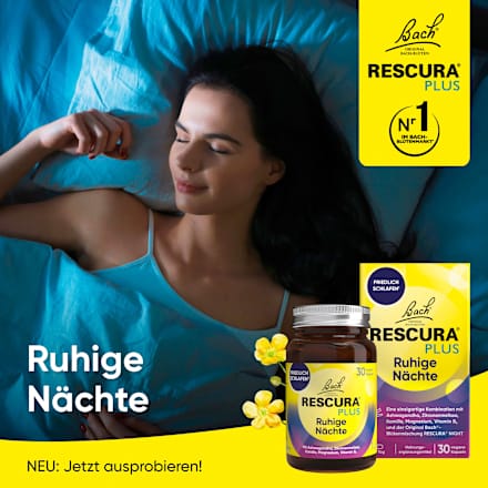 Ruhige Nächte Bachblüten Kapseln, 30 St