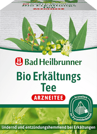 Arzneitee, Bio Erkältungs Tee (12 Beutel), 21,6 g Bad Heilbrunner