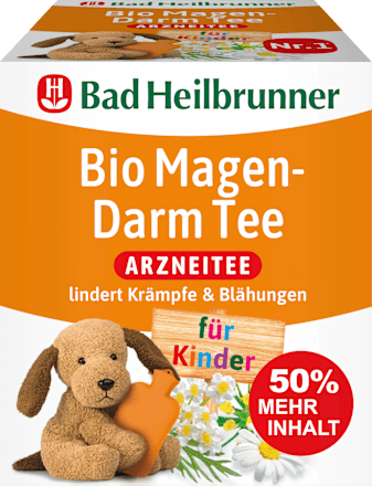 Arzneitee, Bio Magen-Darm Tee für Kinder (12 Beutel), 21,6 g