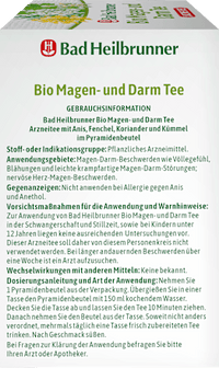 Arzneitee, Bio Magen- & Darm Tee (12 Beutel), 30 g