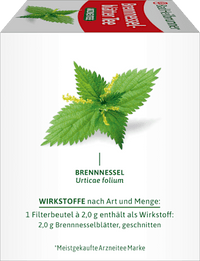 Arzneitee, Brennesselblätter Tee (8 Beutel), 16 g