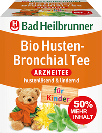 Arzneitee, Husten-Bronchial Tee für Kinder (12 Beutel), 18 g