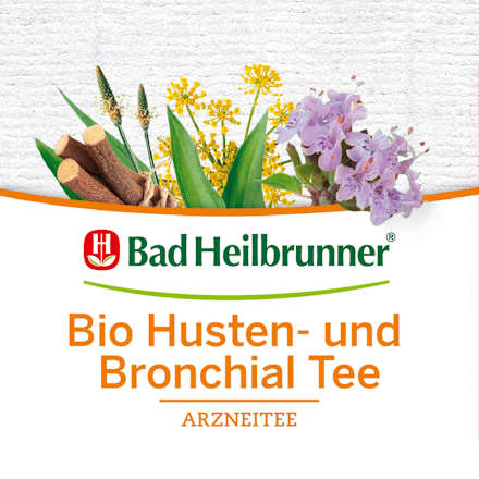 Medicinale thee, hoest- en bronchiale thee (12 zakjes), 24 g