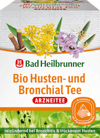 Medicinale thee, hoest- en bronchiale thee (12 zakjes), 24 g