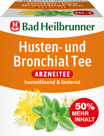 Arzneitee, Husten- & Bronchial Tee (12 Beutel), 24 g