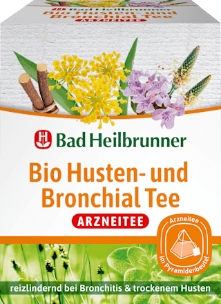 Arzneitee, Husten- & Bronchial Tee (12 Beutel), 24 g