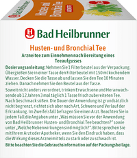 Arzneitee, Husten- & Bronchial Tee (12 Beutel), 24 g