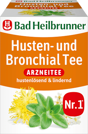 Medicinale thee, hoest- en bronchiale thee (8 zakjes), 16 g