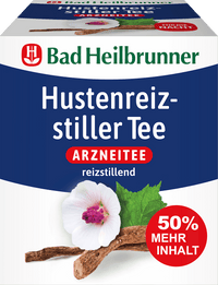 Bad Heilbrunner Arzneitee, infusion calmant la toux (12 sachets), 21 g