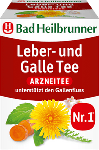 Medicinale thee, lever- en galthee (8 zakjes), 14 g