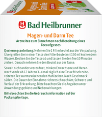 Arzneitee, Magen- & Darm Tee (12 Beutel), 21 g