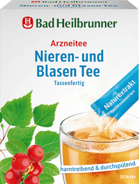 Arzneitee, Nieren- & Blasen Tee (10 Sticks), 12 g