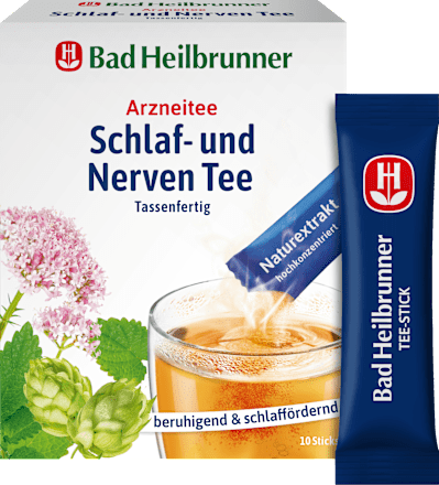Arzneitee, Schlaf- & Nerven Tee (10 Sticks), 10 g