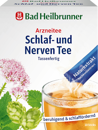 Arzneitee, Schlaf- & Nerven Tee (10 Sticks), 10 g