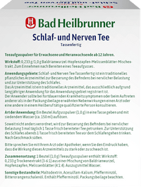 Arzneitee, Schlaf- & Nerven Tee (10 Sticks), 10 g