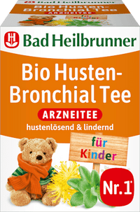 Kinderthee, hoest-bronchiale thee (8 zakjes), 12 g