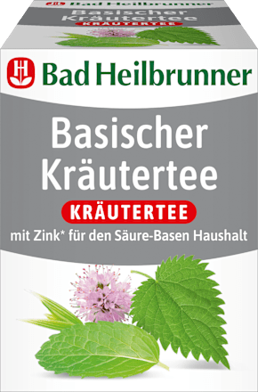 Alkalische kruidenthee met zink (8 zakjes), 14,4 g