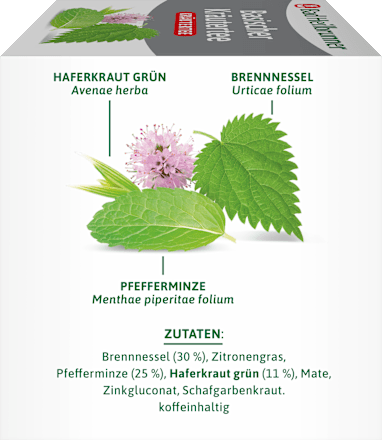 Kräutertee, Basische Kräuter (12 Beutel), 21,6 g