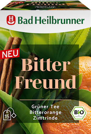 Kräutertee, Bitter Freund (15 Beutel), 27 g