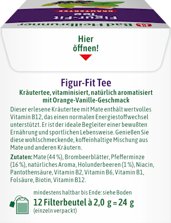 Kräutertee "Figur-Fit Tee" (12 Beutel), 24 g