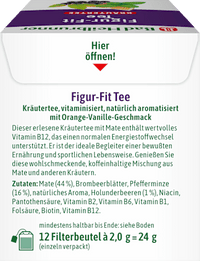 Kräutertee "Figur-Fit Tee" (12 Beutel), 24 g
