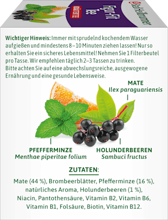 Kruidenthee "Figuur-Fit Thee" (8 zakjes), 16 g