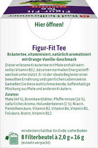 Kruidenthee "Figuur-Fit Thee" (8 zakjes), 16 g