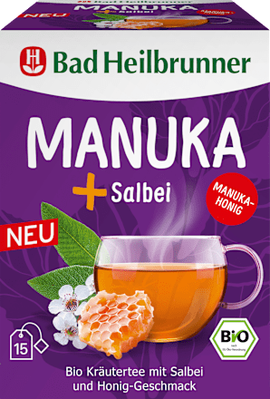 Kräutertee Manuka & Salbei (15 Beutel), 30 g
