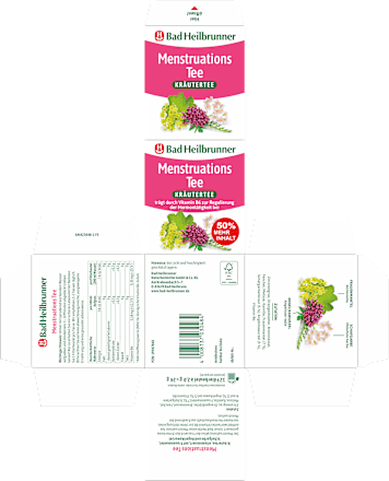 Kräutertee, Menstruations Tee (12 Beutel), 24 g