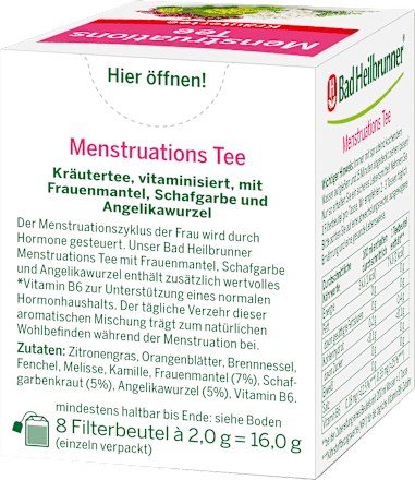 Kruidenthee "Menstruatiethee" (8 zakjes), 16 g