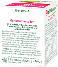 Kruidenthee "Menstruatiethee" (8 zakjes), 16 g